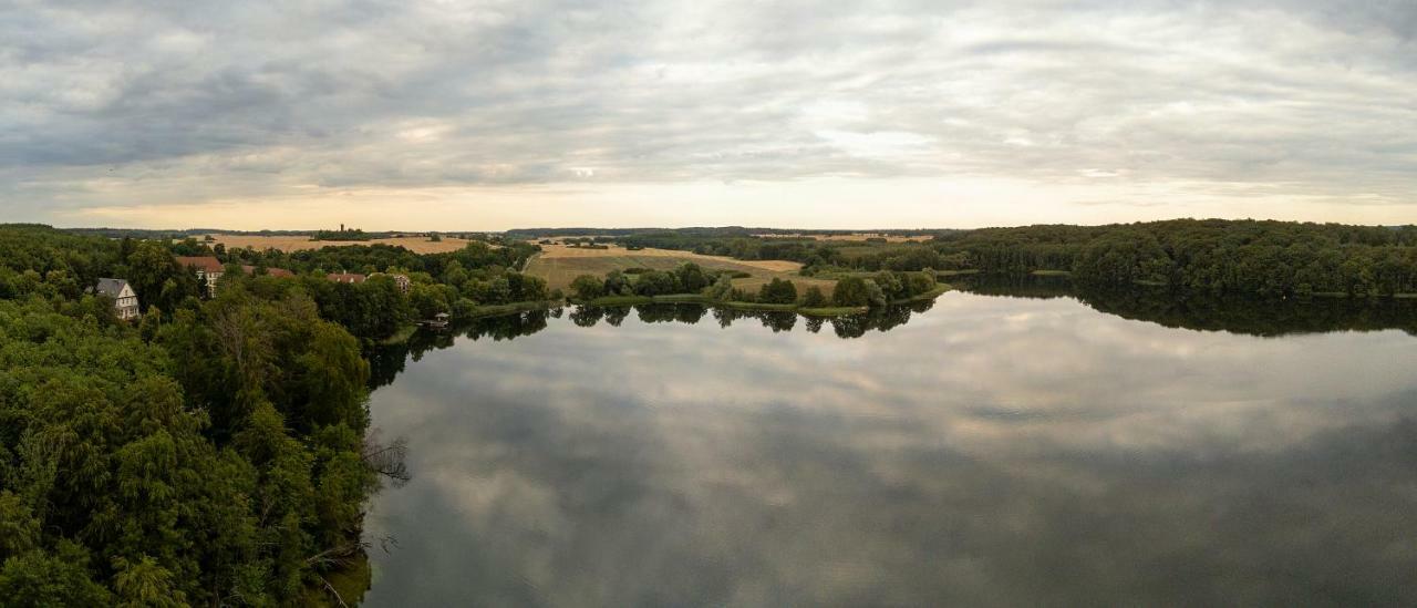 Fewo 1 Waren Mueritz - Haus Buchen Am Tiefwarensee - 1 Zi Exteriér fotografie